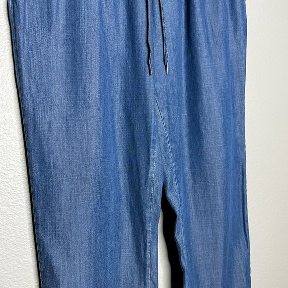 Catherine Pants Slip On Draw String Elastic Waistband  Size Large - Picture 4 of 9